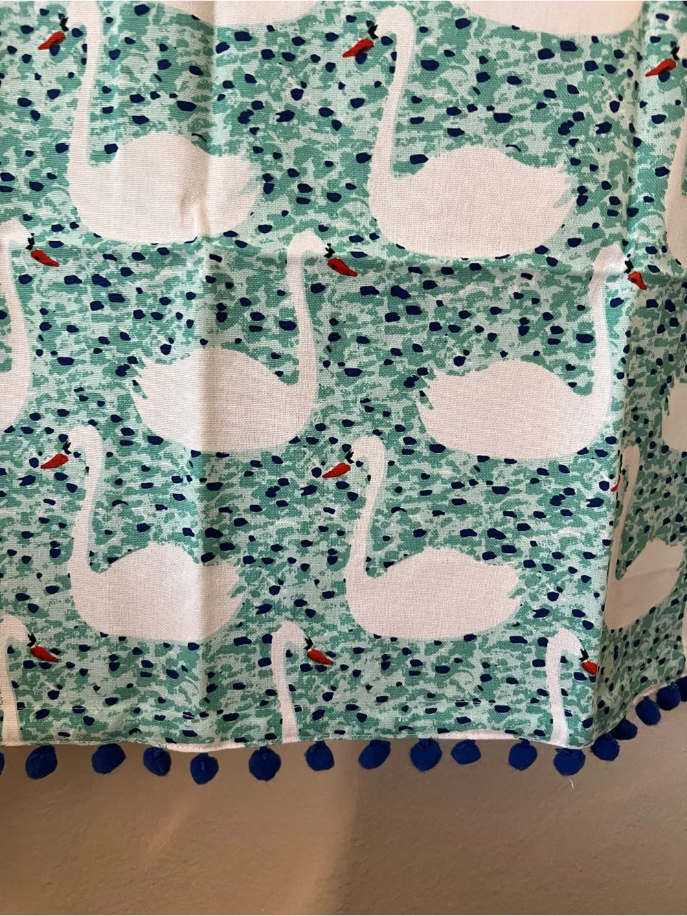 Bouffants & Broken Hearts Swan Lake Tea Towel NWT